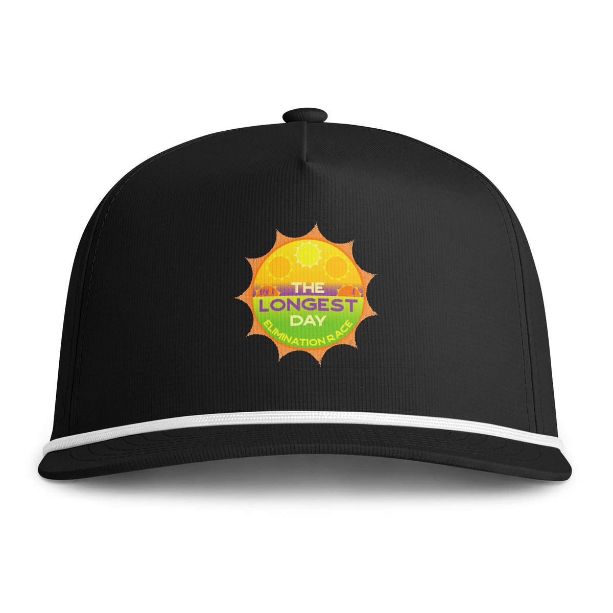 Longest Day Sunburst Badge Rope Hat