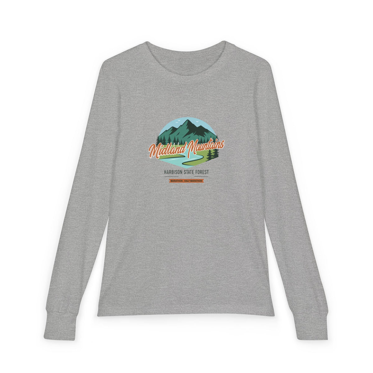 Broad River Mountain Script Youth Long Sleeve