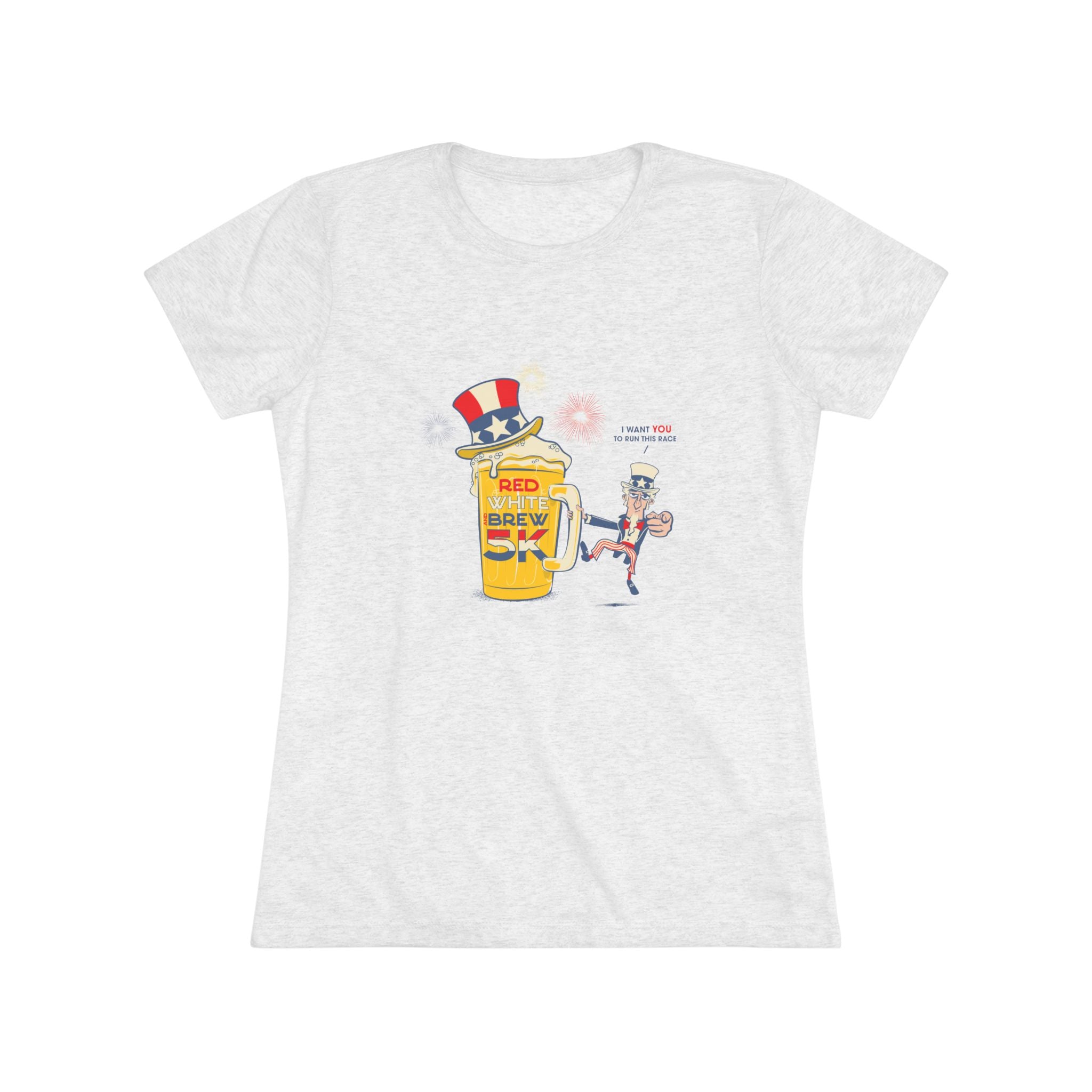 Red White & Brew 5k - Women's Tee