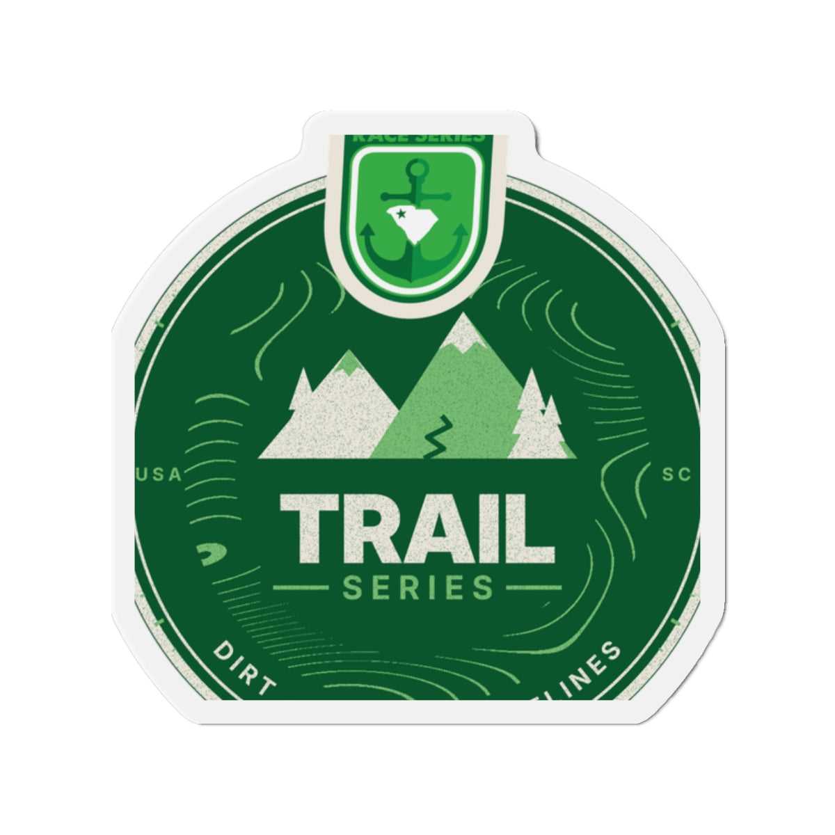 Upstate Trail Series Crest Magnet