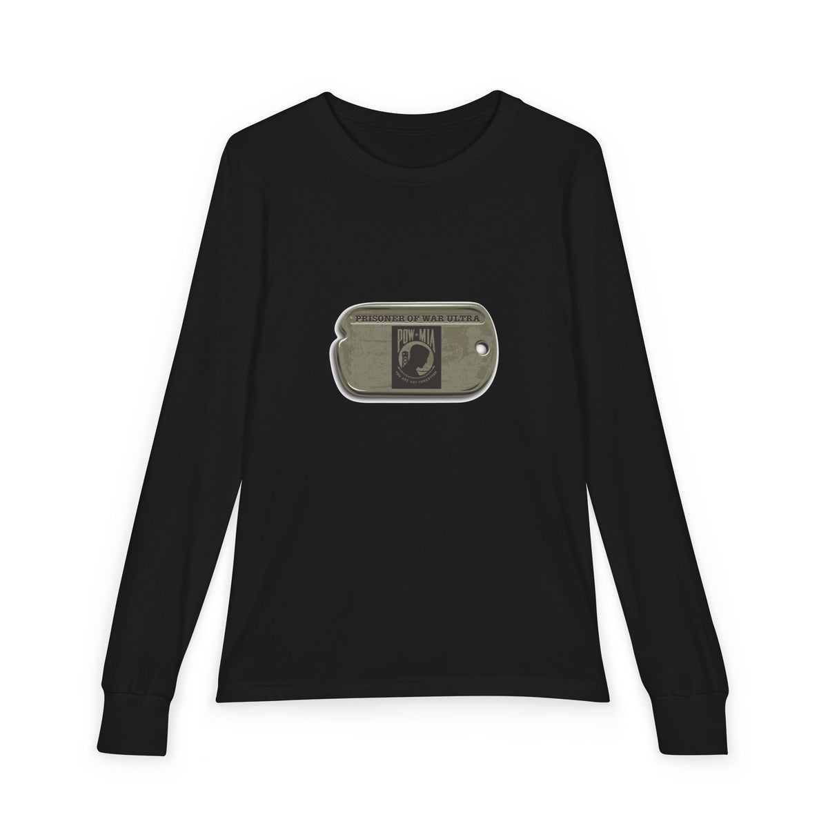 Prisoner of War Dog Tag Youth Long Sleeve