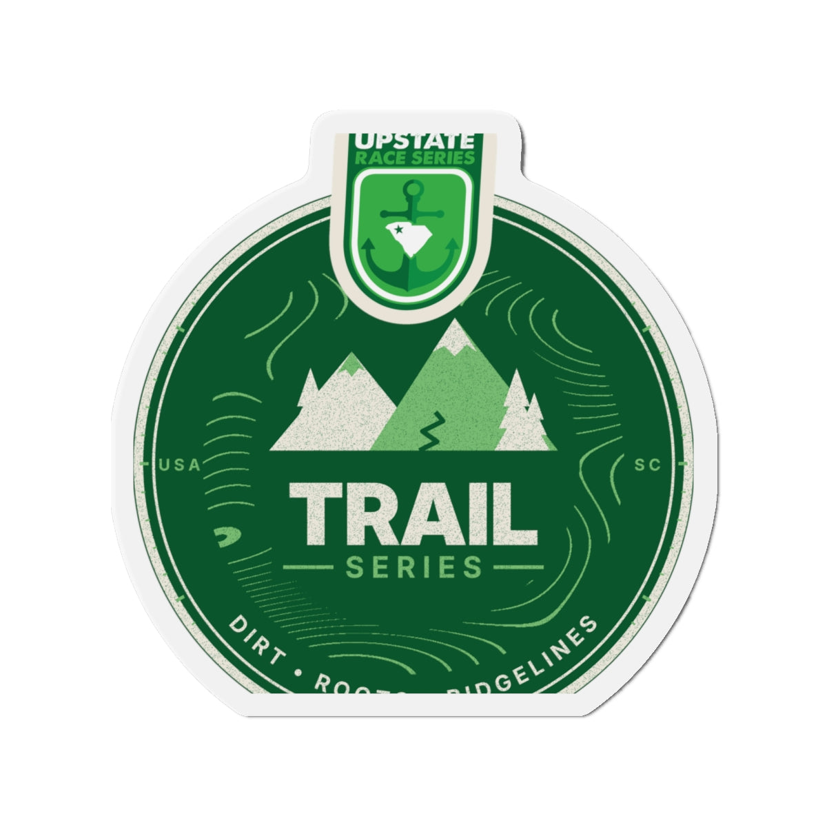 Upstate Trail Series Crest Magnet