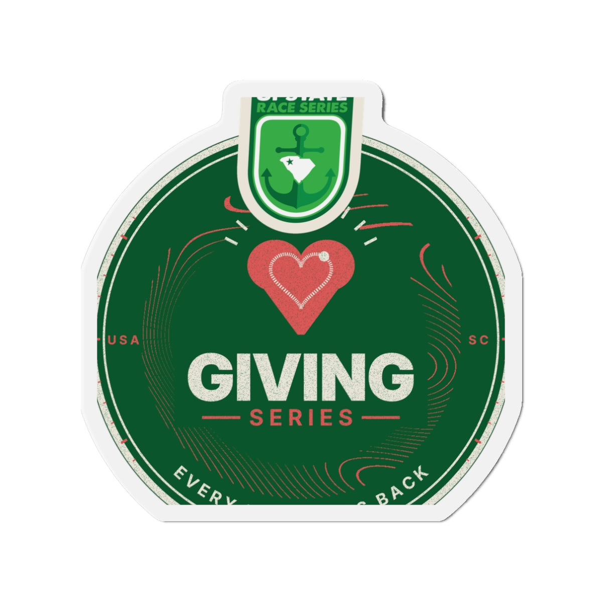 Upstate Giving Series Crest Magnet