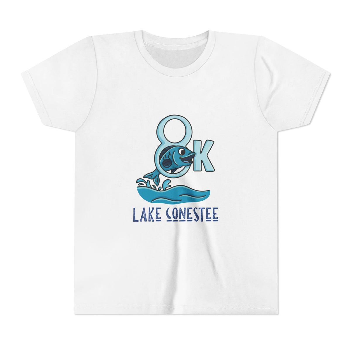 Lake Conestee Wave 8K Youth Tee