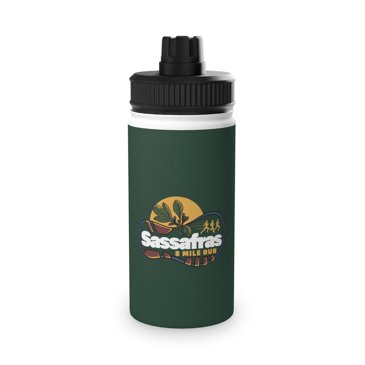 Sassafras Summit Struggle Mountain Badge Water Bottle
