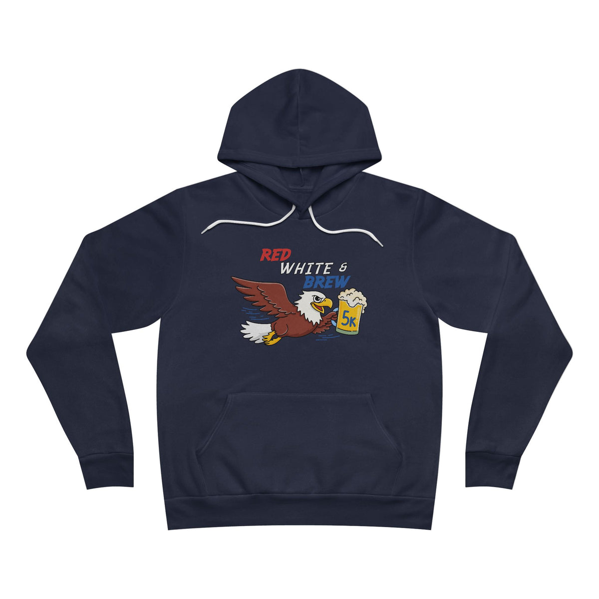 Red White & Brew Brew Run Hoodie