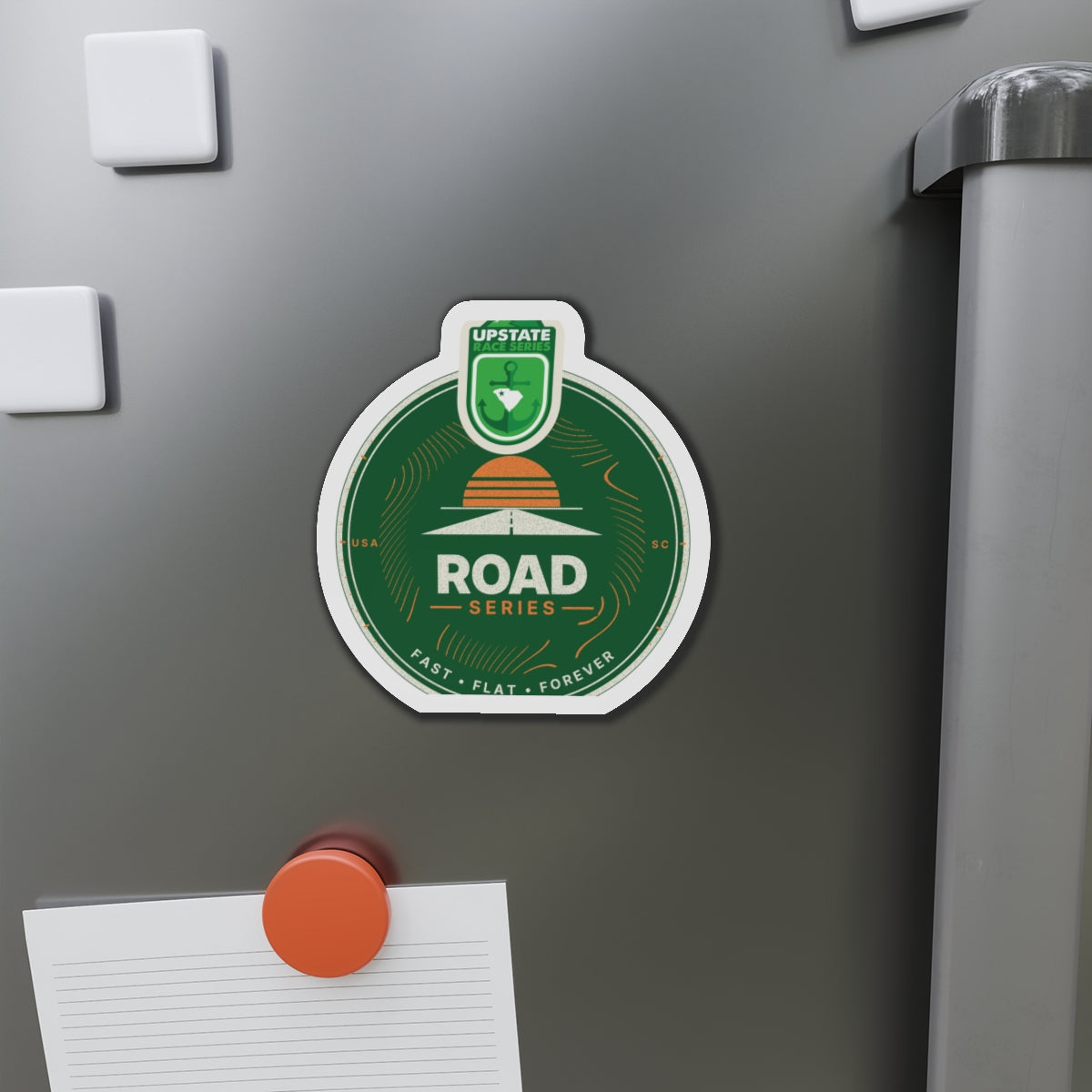Upstate Road Series Crest Magnet