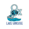 Lake Conestee Wave 8K Sticker