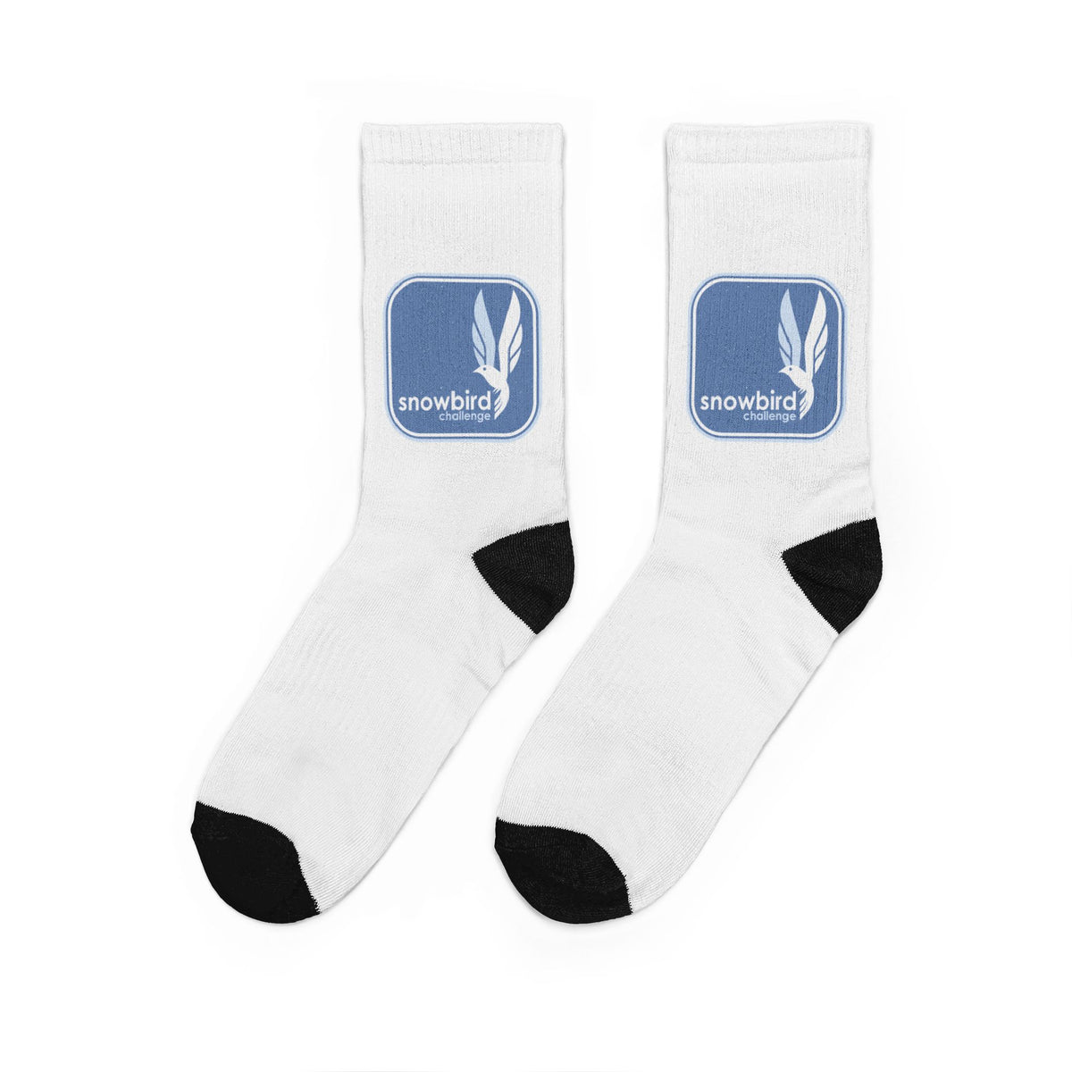 Snowbird Wing Badge Socks