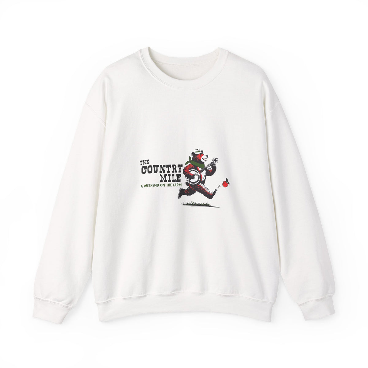 Country Mile Banjo Bear Crewneck