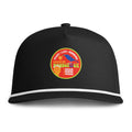 Knock on Woodstock Peace Love Running Rope Hat