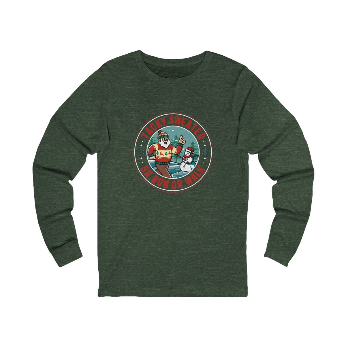Tacky Sweater Santa Long Sleeve