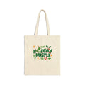 Holiday Hustle Holly Script Tote
