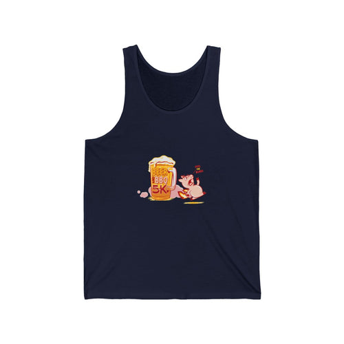 Beer & BBQ 5K Feel the Burn Men's Tank