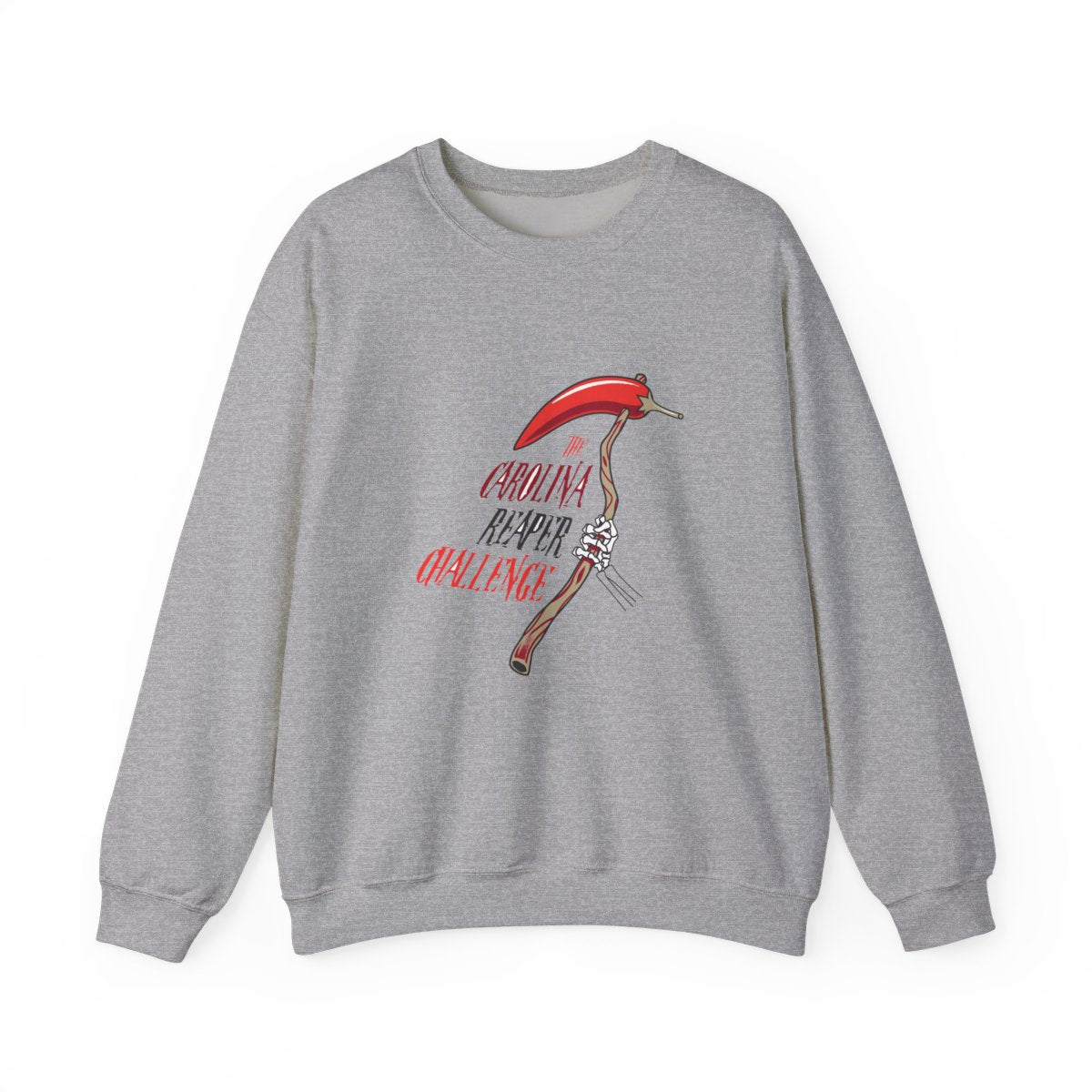 Carolina Reaper Challenge Reaper Scythe Crewneck Sweatshirt