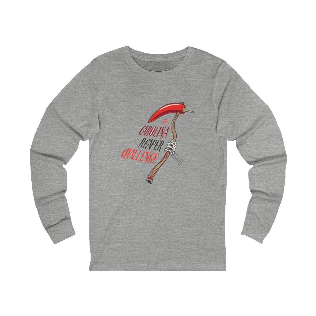 Carolina Reaper Challenge Reaper Scythe Long Sleeve Tee