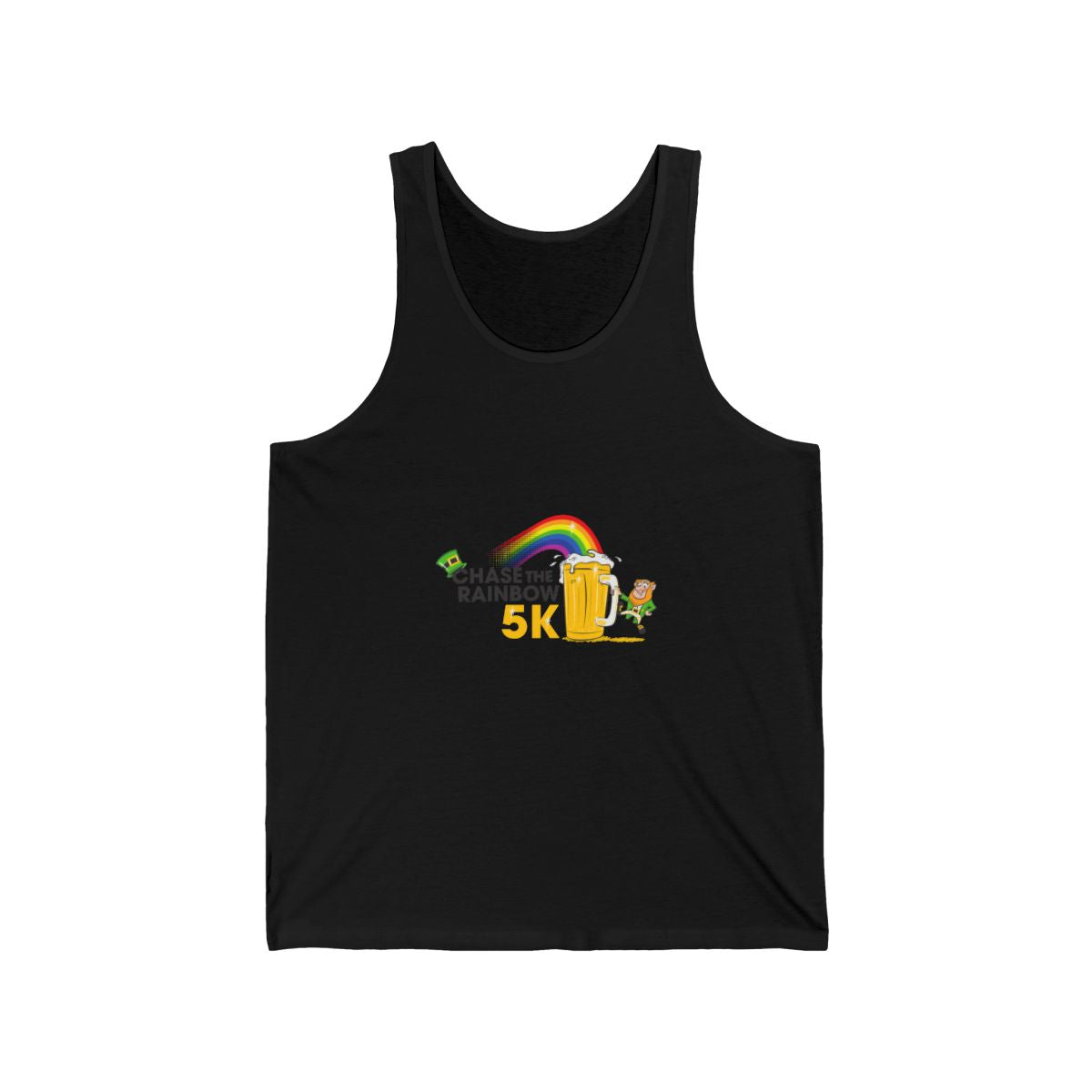 Chase the Rainbow 5K Rainbow Men's Tank