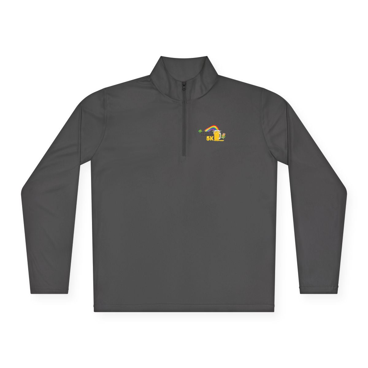 Chase the Rainbow 5K Rainbow Quarter-Zip Pullover