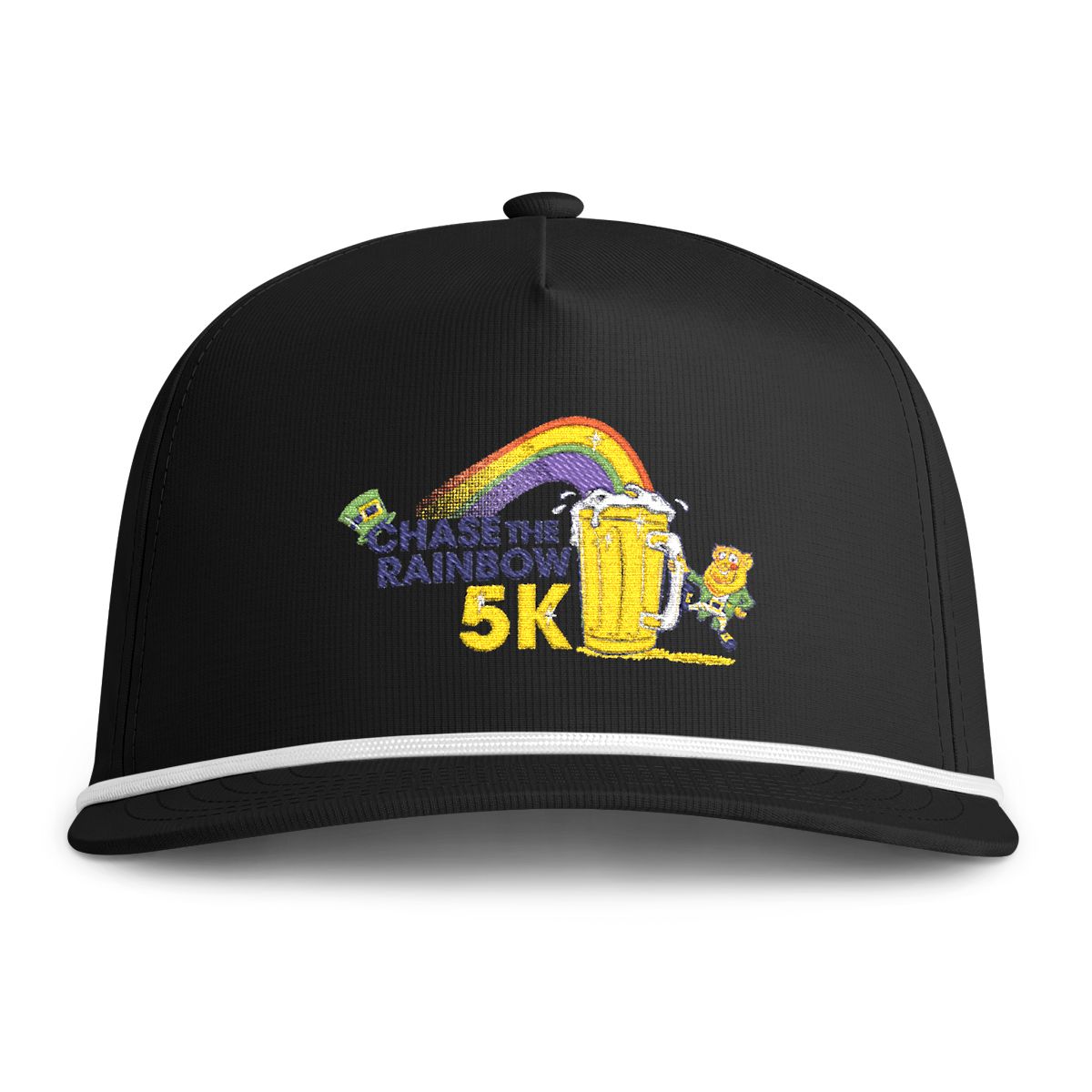 Chase the Rainbow 5K Rainbow Rope Hat