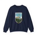 Conquer the Rock Sword in the Rock Crewneck Sweatshirt