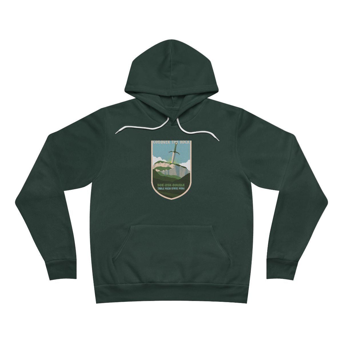 Conquer the Rock Sword in the Rock Hoodie