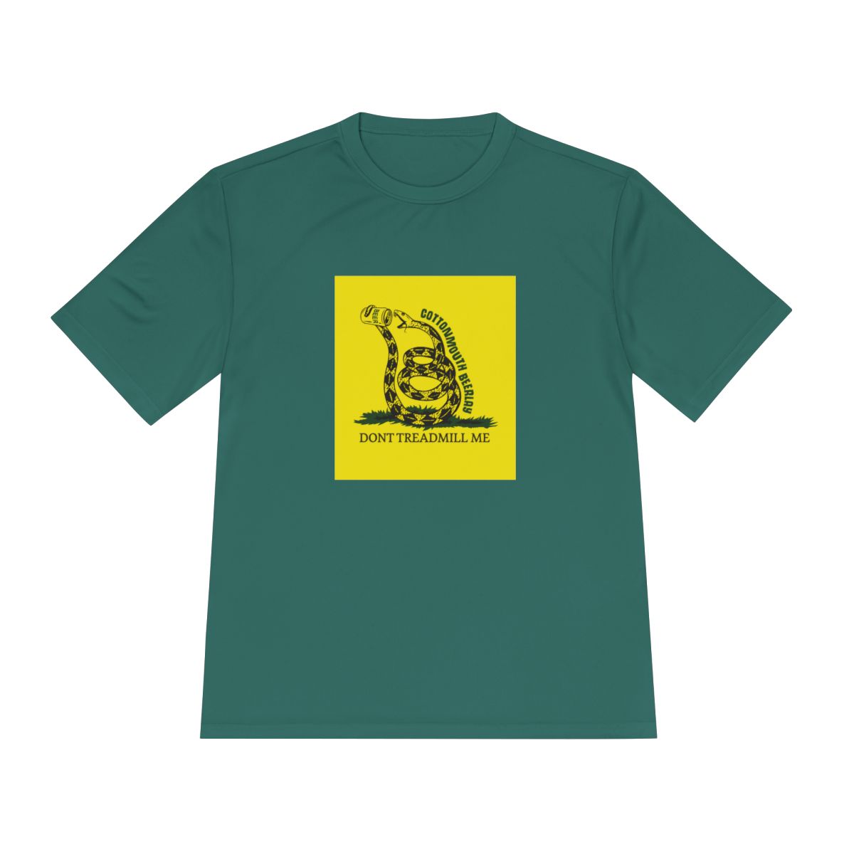 Cottonmouth Beerlay Don't Treadmill on Me Flag Performance Tee