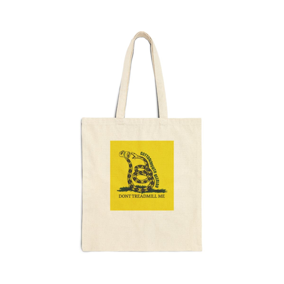 Cottonmouth Beerlay Don't Treadmill on Me Flag Tote Bag