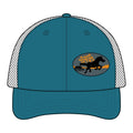 Dark Horse Trail Race Running Horse Mesh Cap