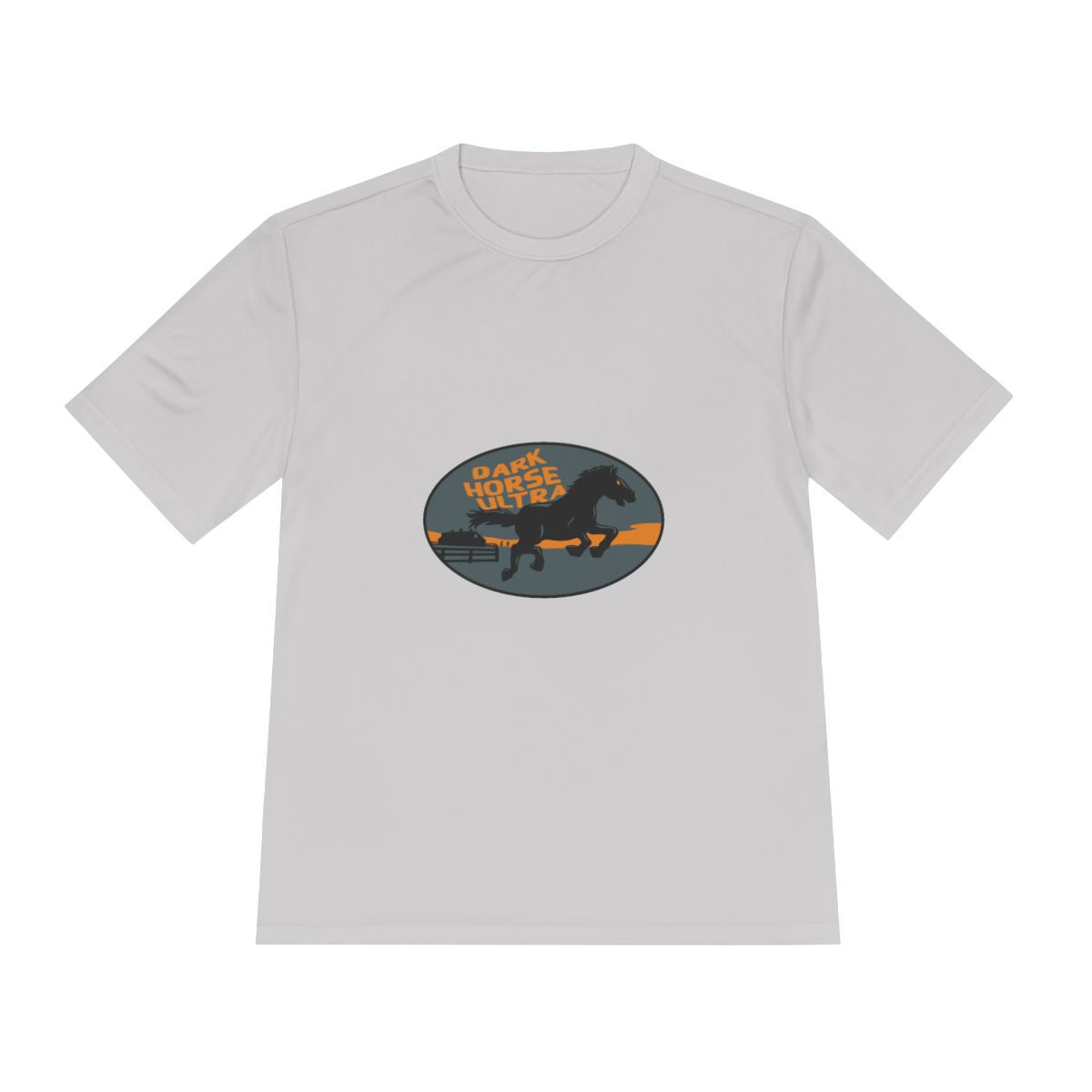 Dark Horse Trail Race Running Horse Performance Tee