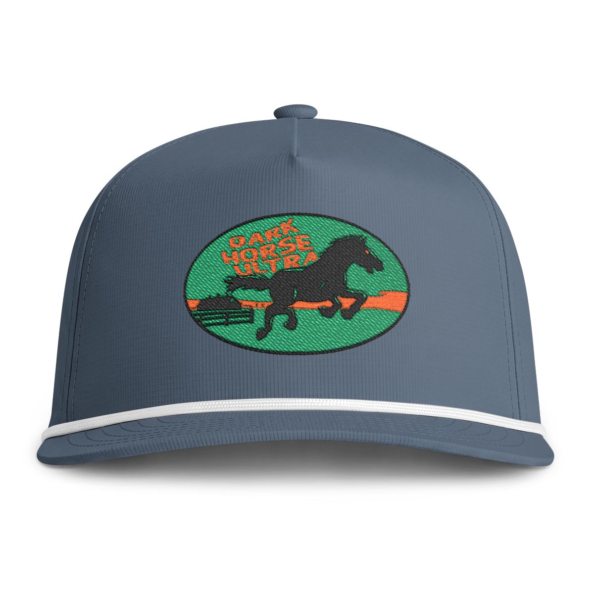 Dark Horse Trail Race Running Horse Rope Hat