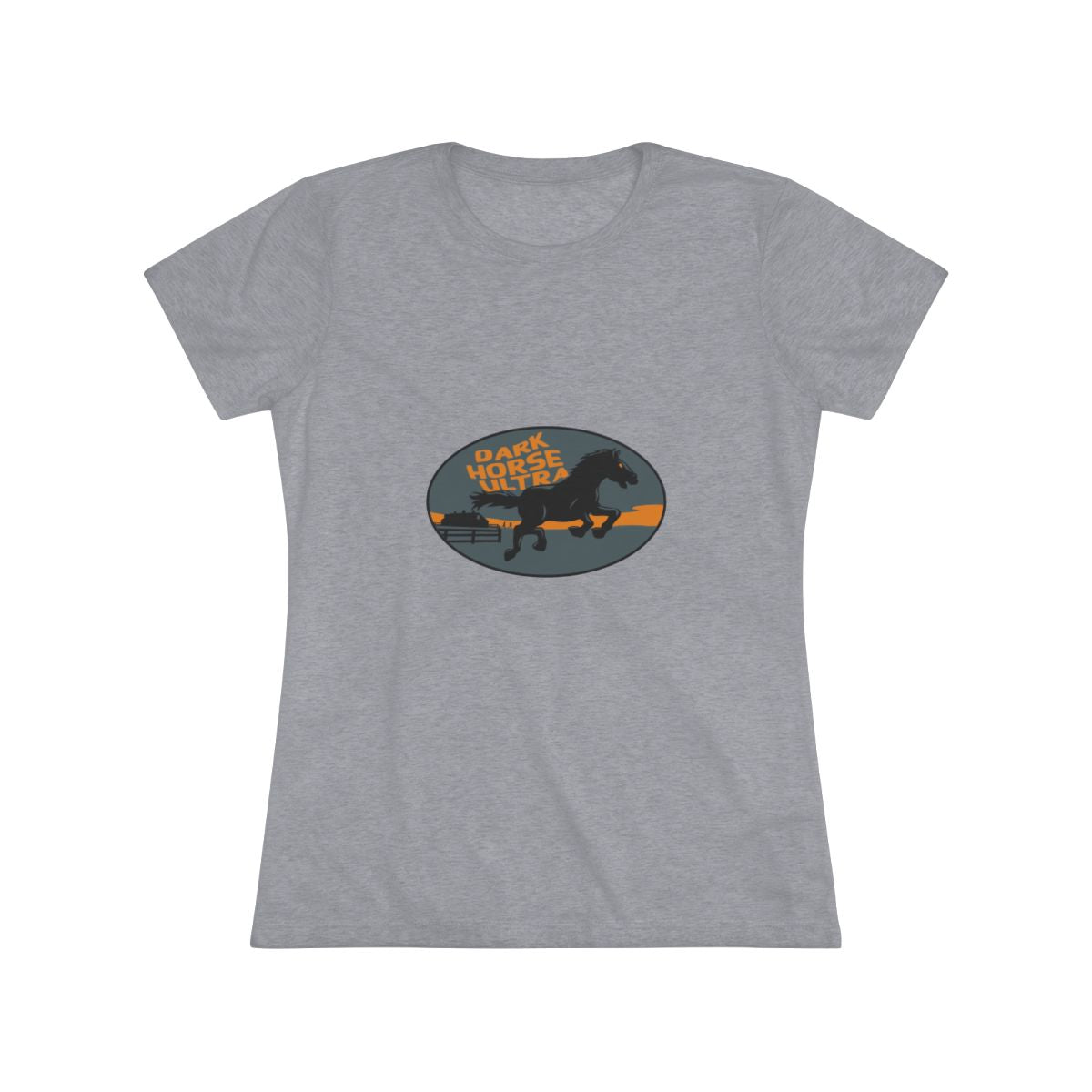 Dark Horse Trail Race Running Horse Women's Tee