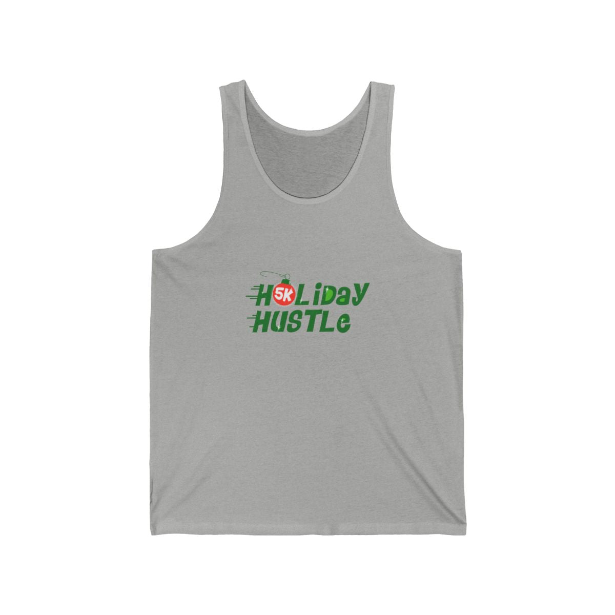 Holiday Hustle 5K Holiday Script Men's Tank