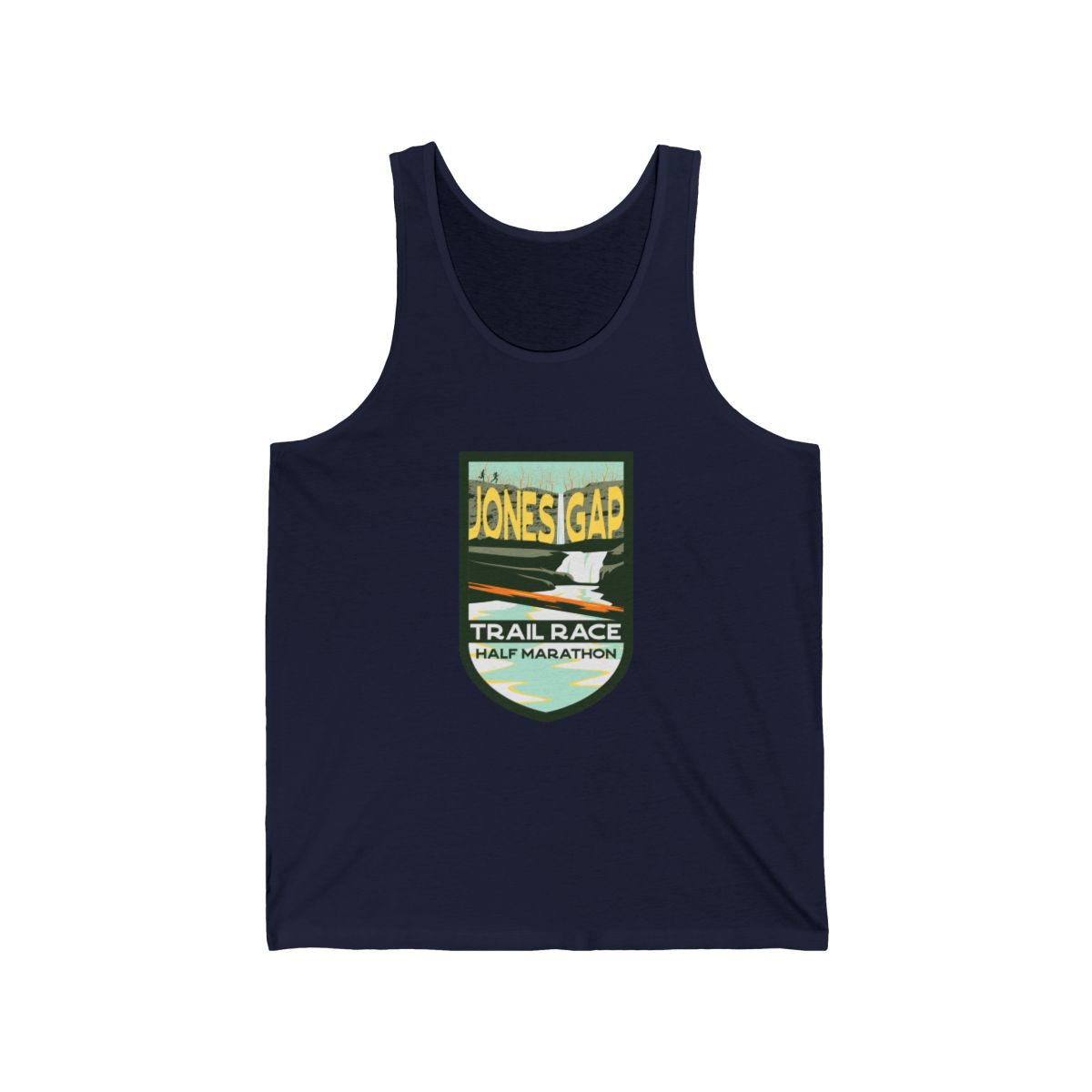 Jones Gap Half Marathon Trail Badge Men's Tank