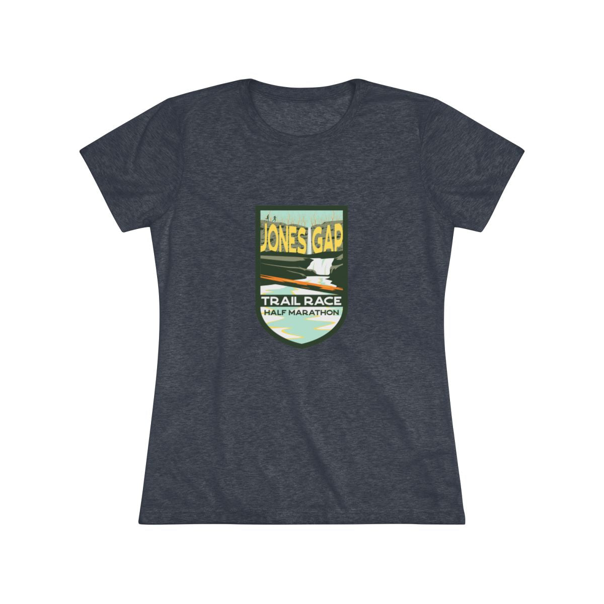Jones Gap Half Marathon Trail Badge Women's Tee