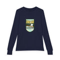 Jones Gap Half Marathon Trail Badge Youth Long Sleeve Tee