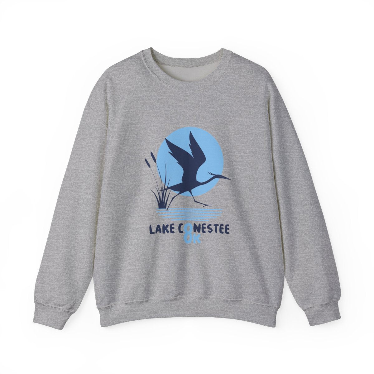 Lake Conestee 8K Heron Crewneck Sweatshirt