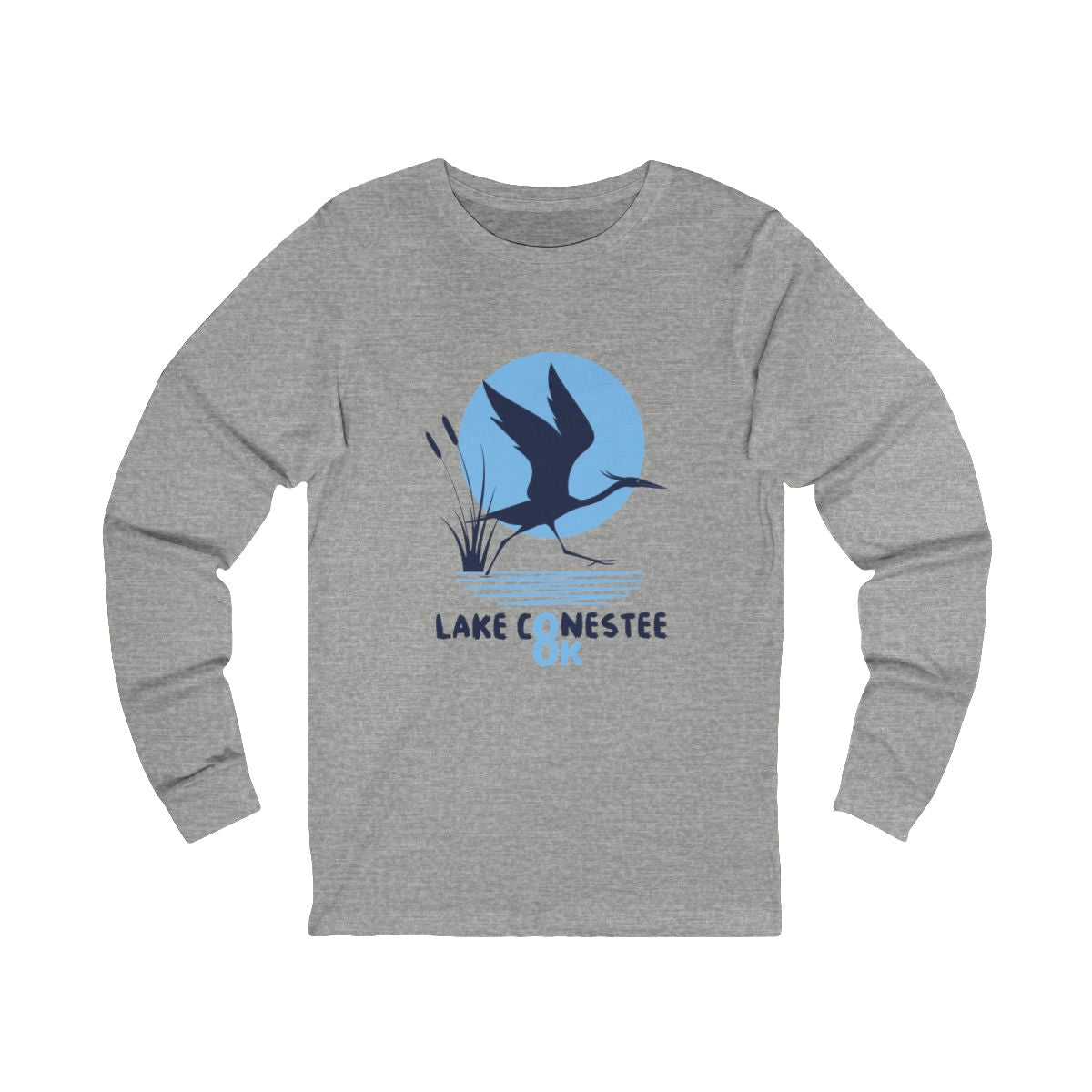 Lake Conestee 8K Heron Long Sleeve Tee