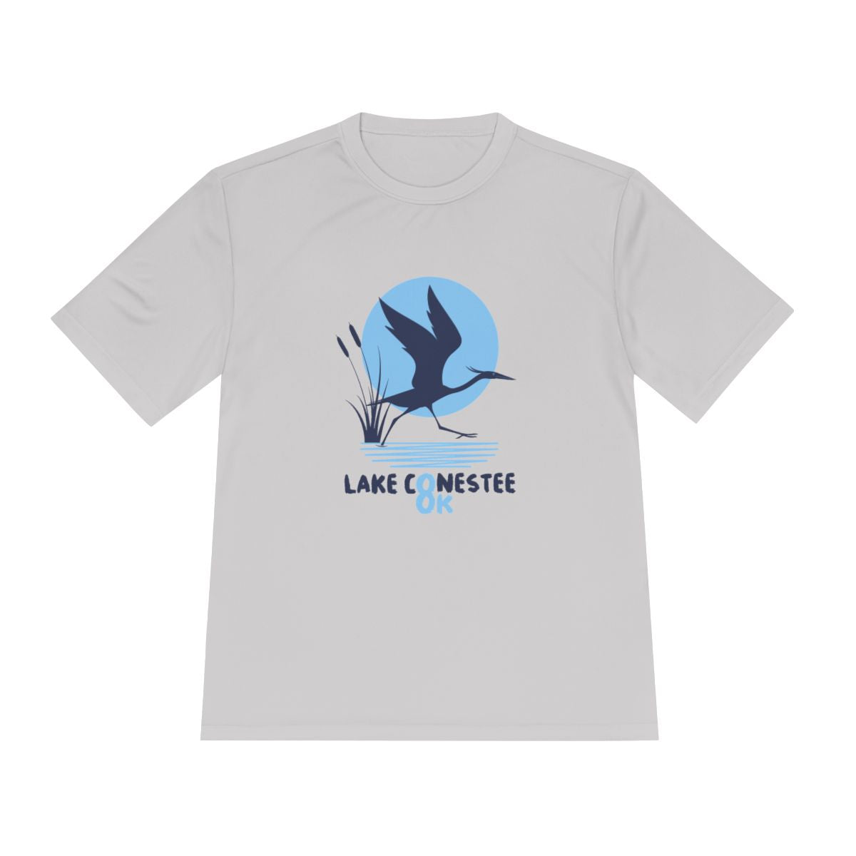 Lake Conestee 8K Heron Performance Tee