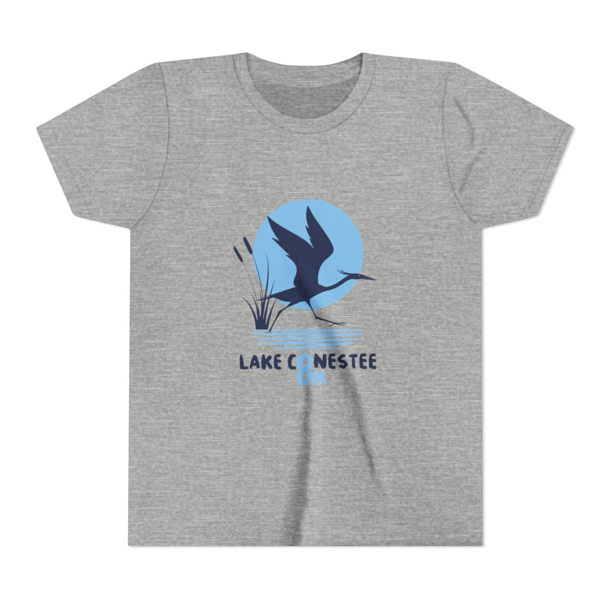Lake Conestee 8K Heron Youth Tee