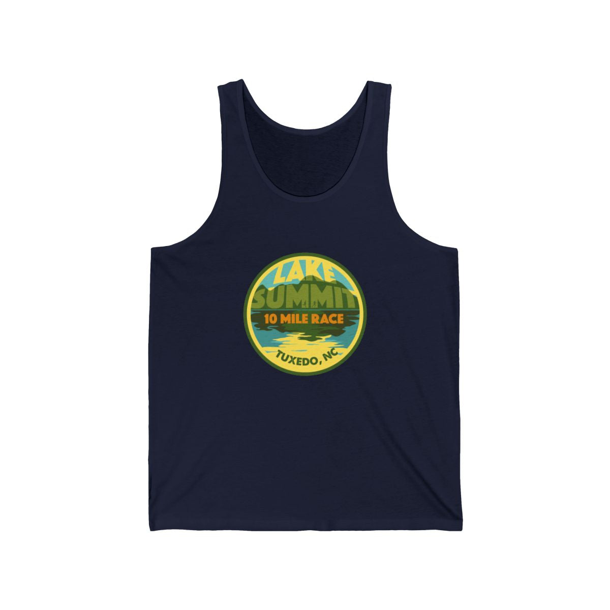 Lake Summit 10 Mile Summit Badge Men's Tank