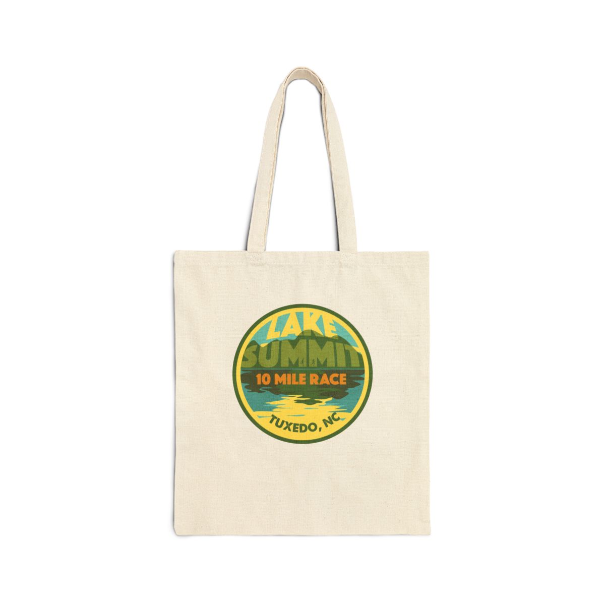 Lake Summit 10 Mile Summit Badge Tote Bag