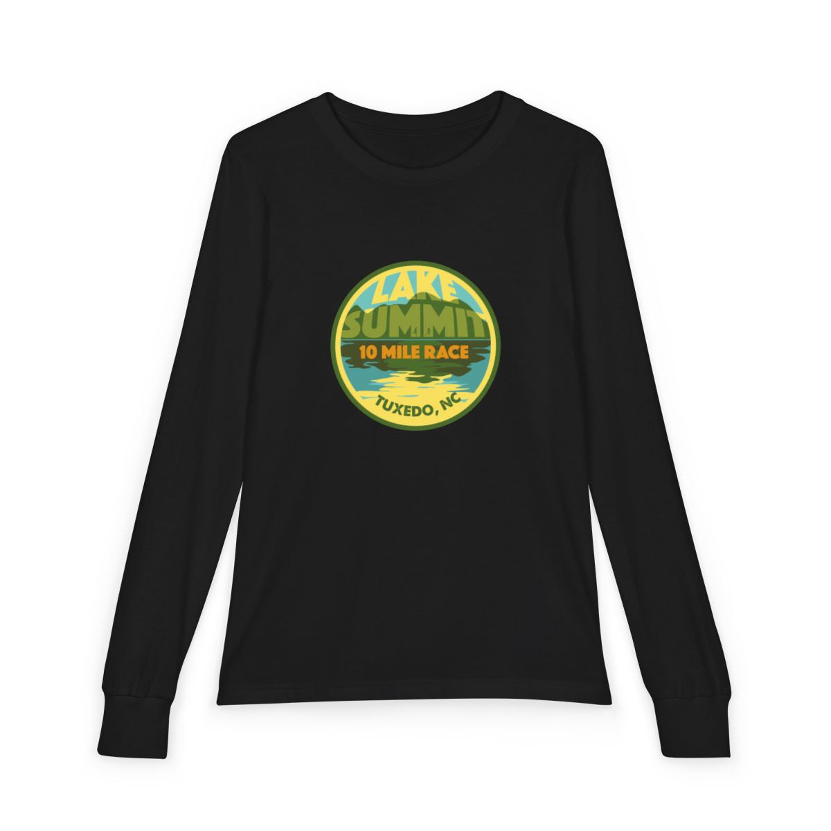 Lake Summit 10 Mile Summit Badge Youth Long Sleeve Tee