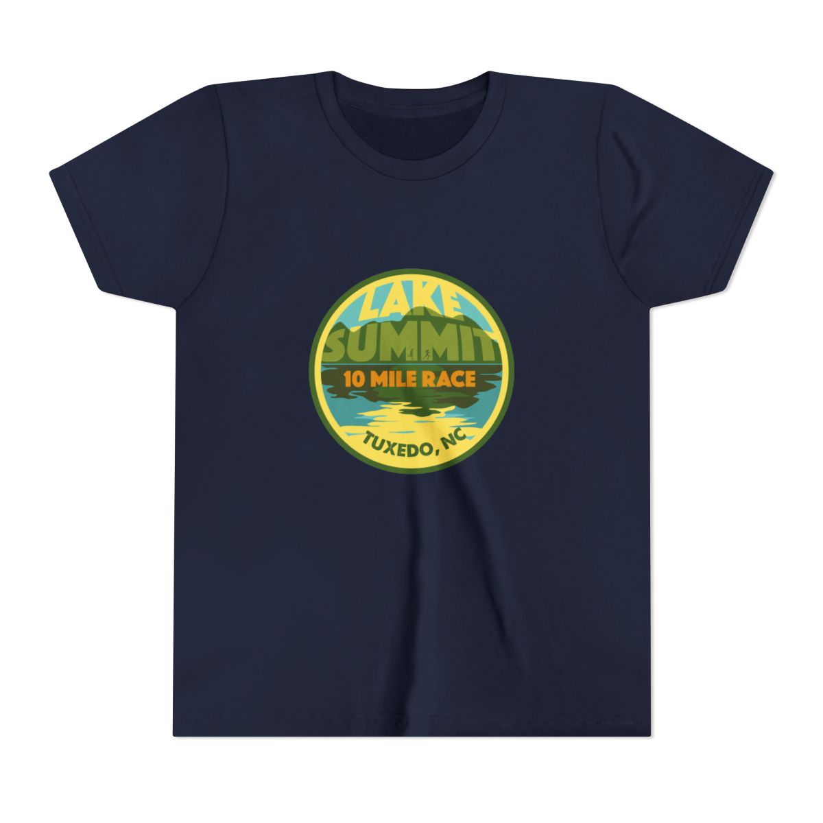 Lake Summit 10 Mile Summit Badge Youth Tee