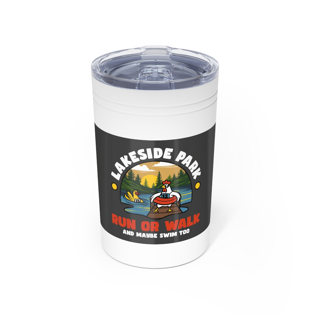 Lakeside Park 8K Run or Walk 11oz Insulated Tumbler