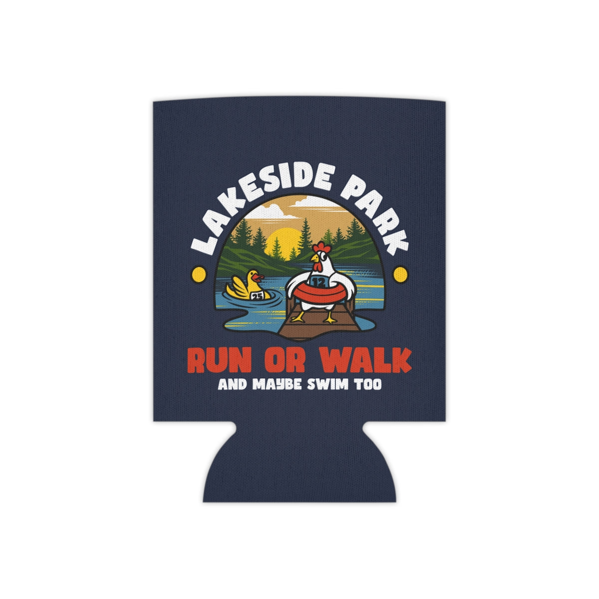 Lakeside Park 8K Run or Walk Can Cooler