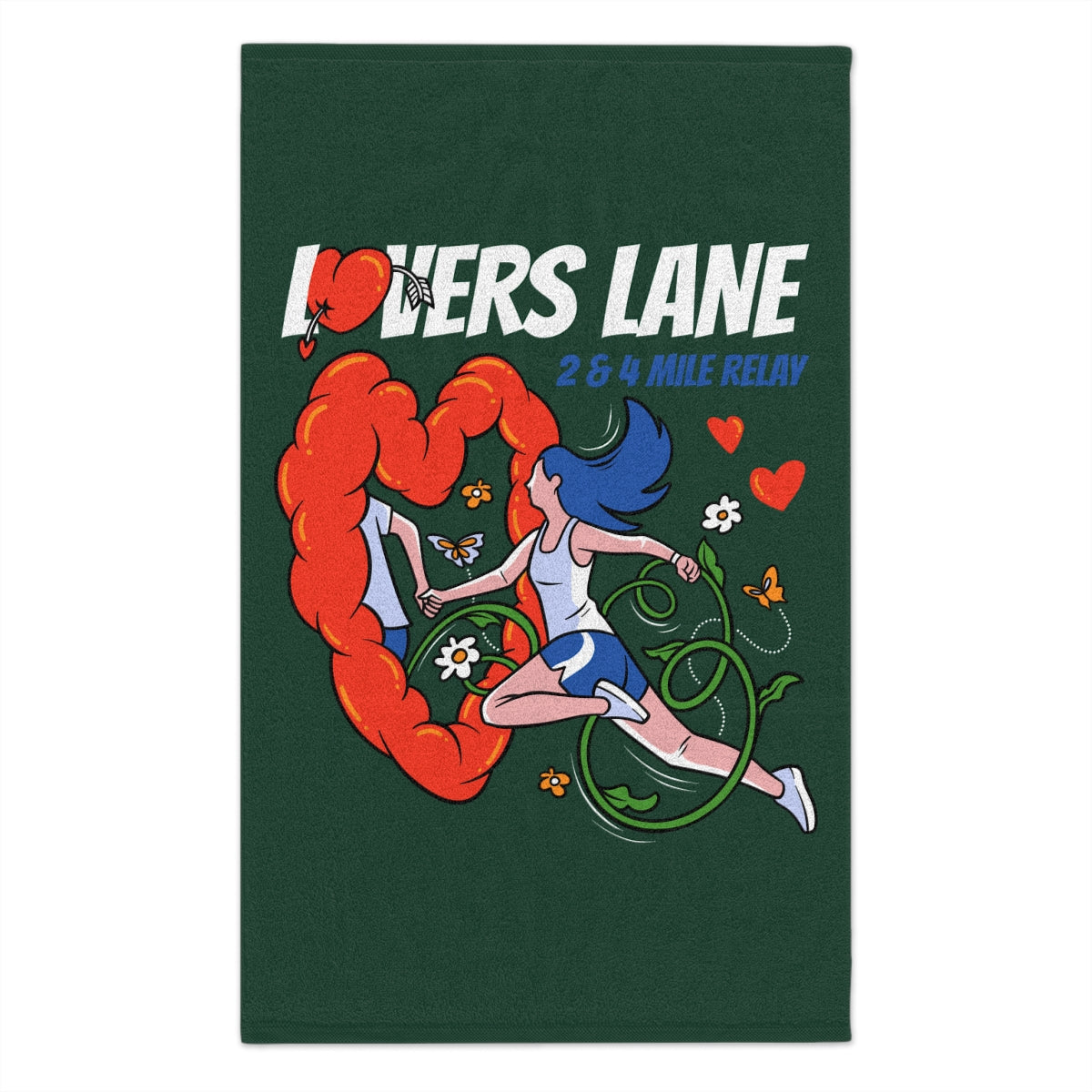 Lovers Lane Relay Rally Towel (11 x 18)