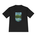 Paris Mountain Half Marathon Lake Badge Performance Tee