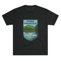 Paris Mountain Half Marathon Lake Badge Tee