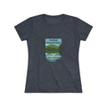 Paris Mountain Half Marathon Lake Badge Women's Tee