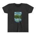 Paris Mountain Half Marathon Lake Badge Youth Tee